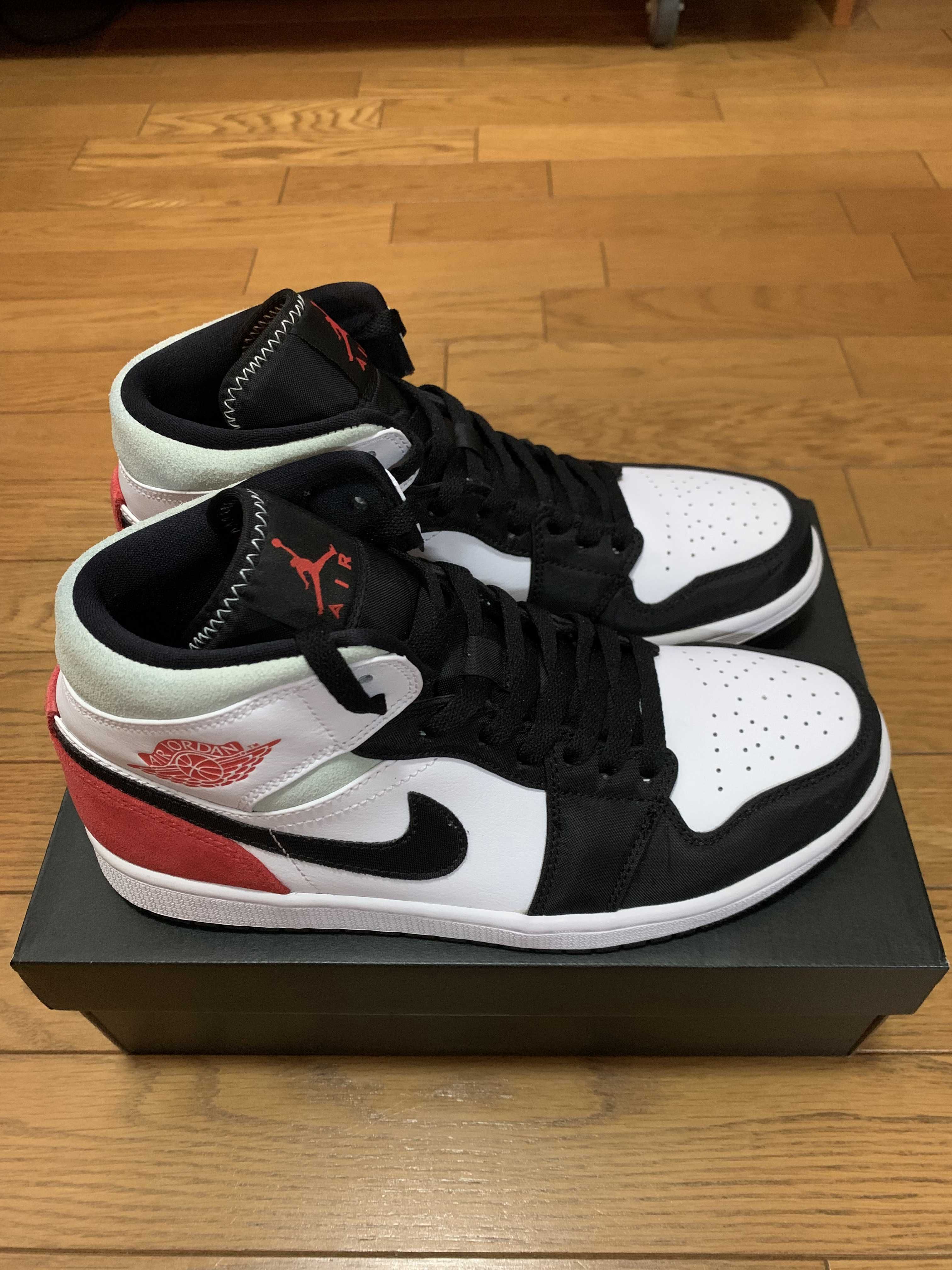 Nike Air Jordan 1 Mid SE "Black/Red/White"