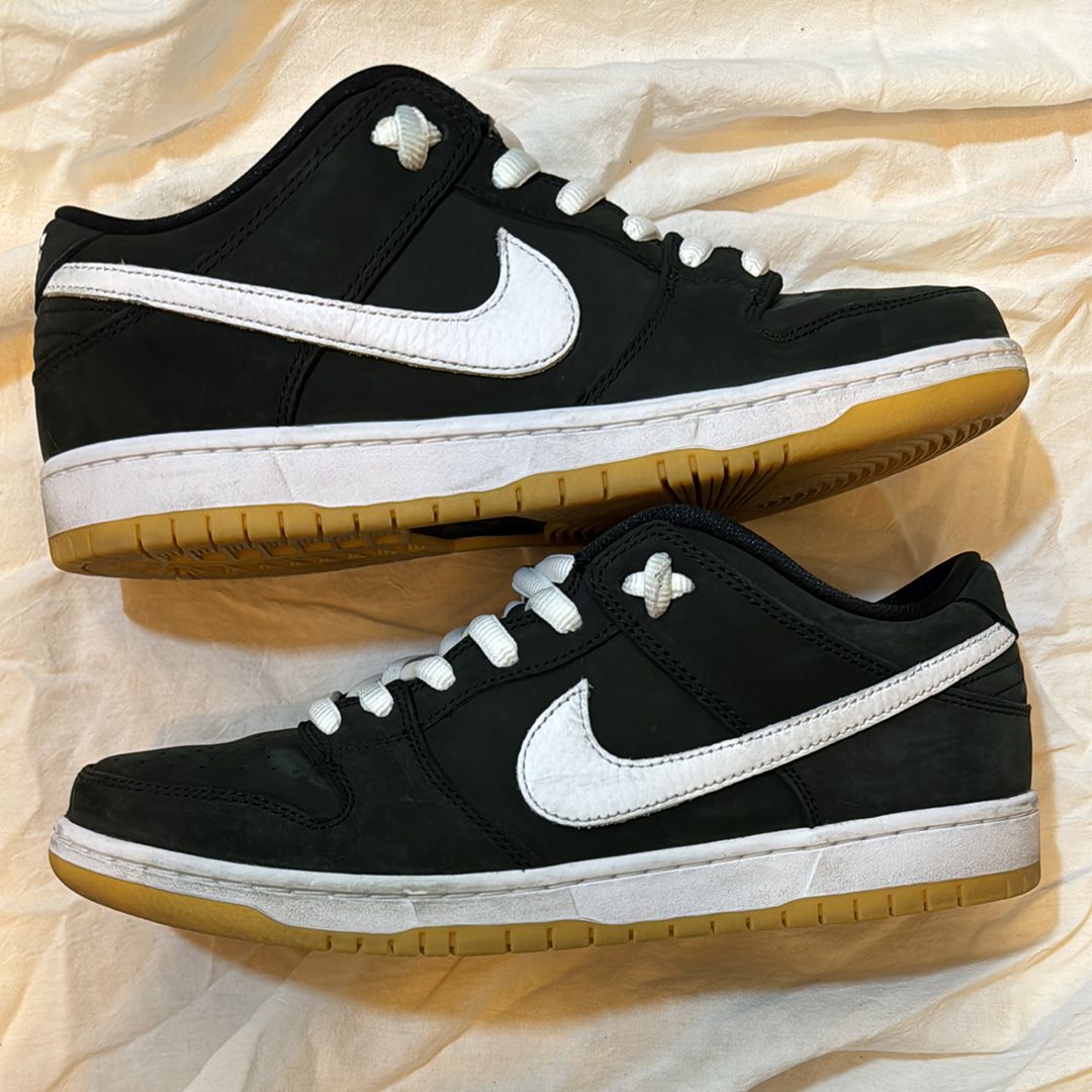 Nike SB Dunk Low Pro "Black/WhiteBlack-Gum Light Brown"
