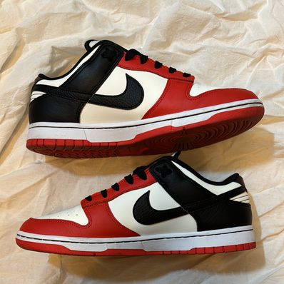 NBA × Nike Dunk Low EMB 75th Anniversary "Chicago Bulls"