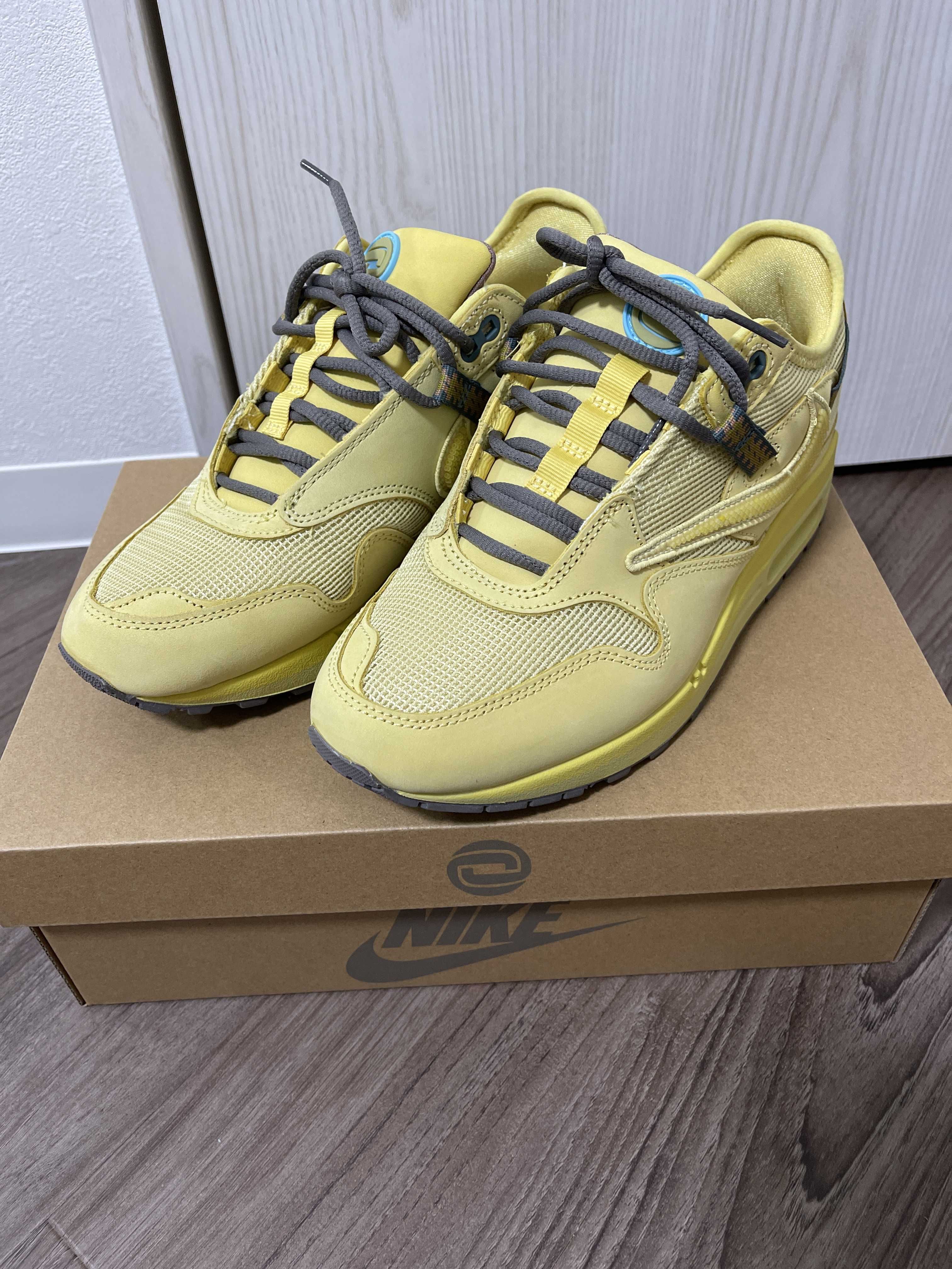 Travis Scott × Nike Air Max 1 "CACT.US Gold"