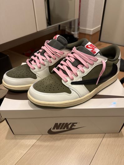 Travis Scott × Nike Air Jordan 1 Low OG SP "Reverse Olive"