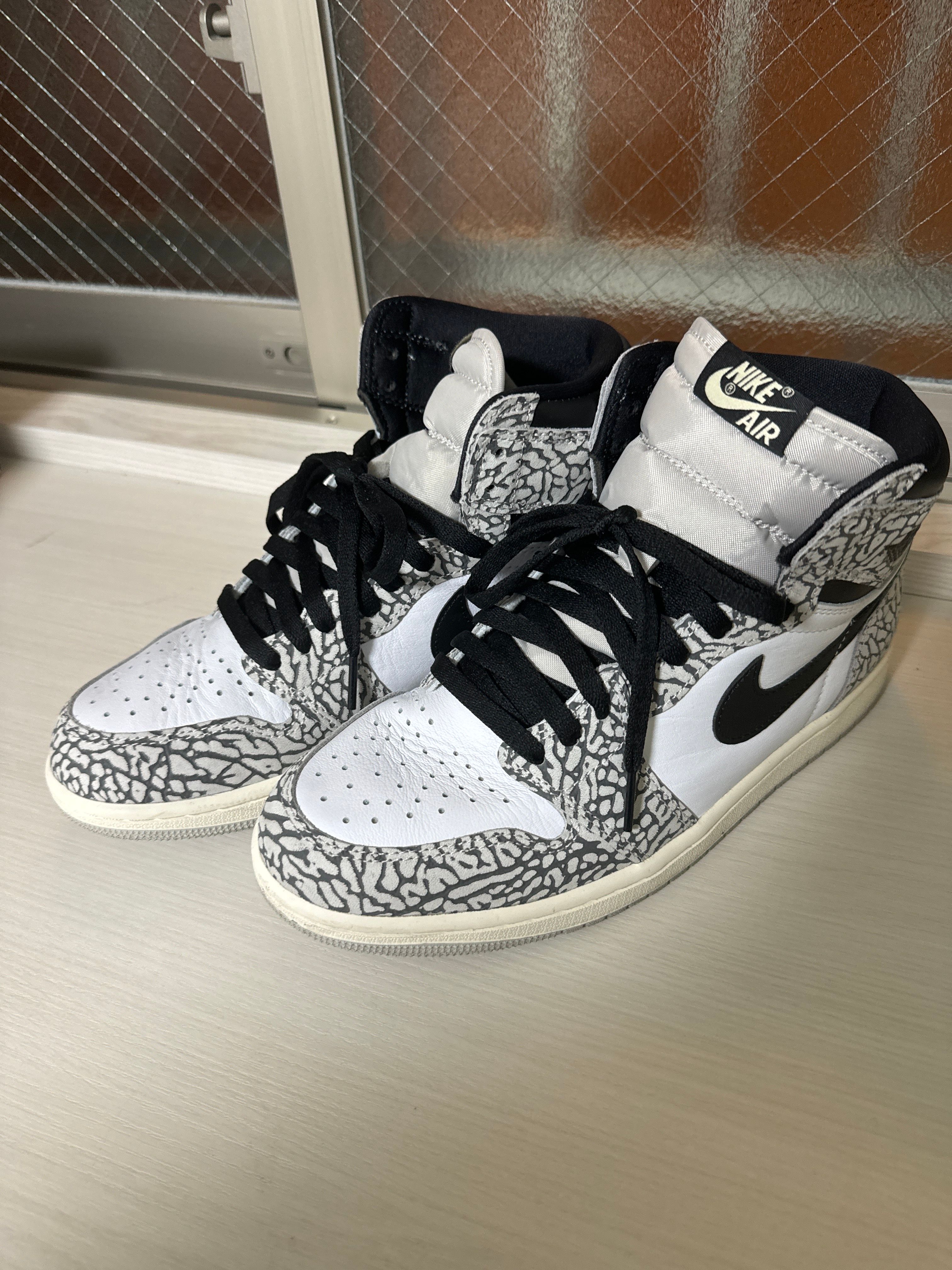 Nike Air Jordan 1 High OG "White Cement/Safari"