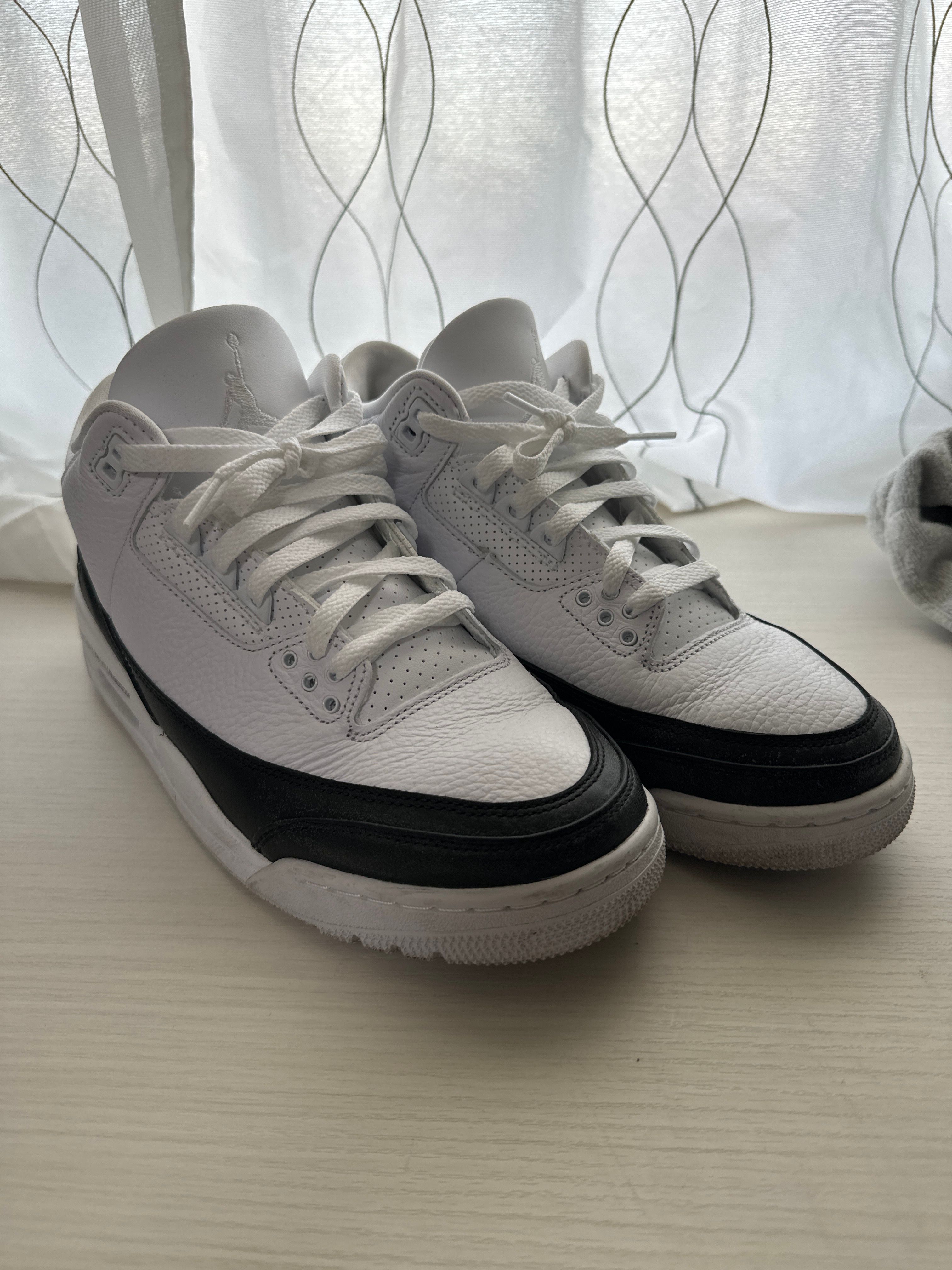 Fragment × Nike Air Jordan 3 "White/Black"