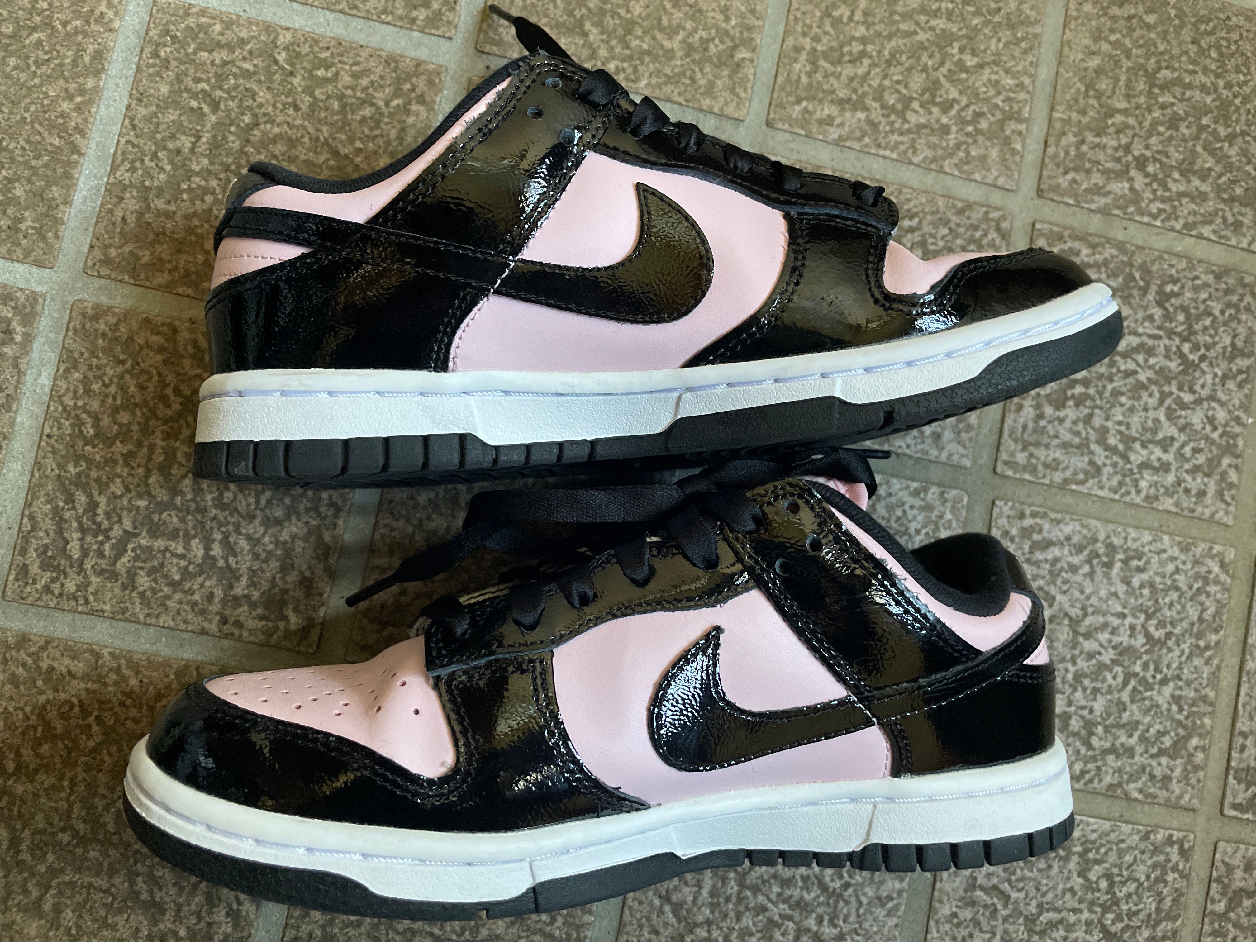 Nike Women's Dunk Low Essential "Black Patent Leather"