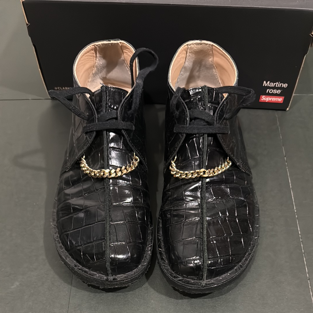 Supreme × Martine Rose × Clarks Desert Trek "Black"