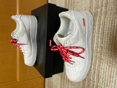 Supreme × Nike Air Force 1 Low "White"