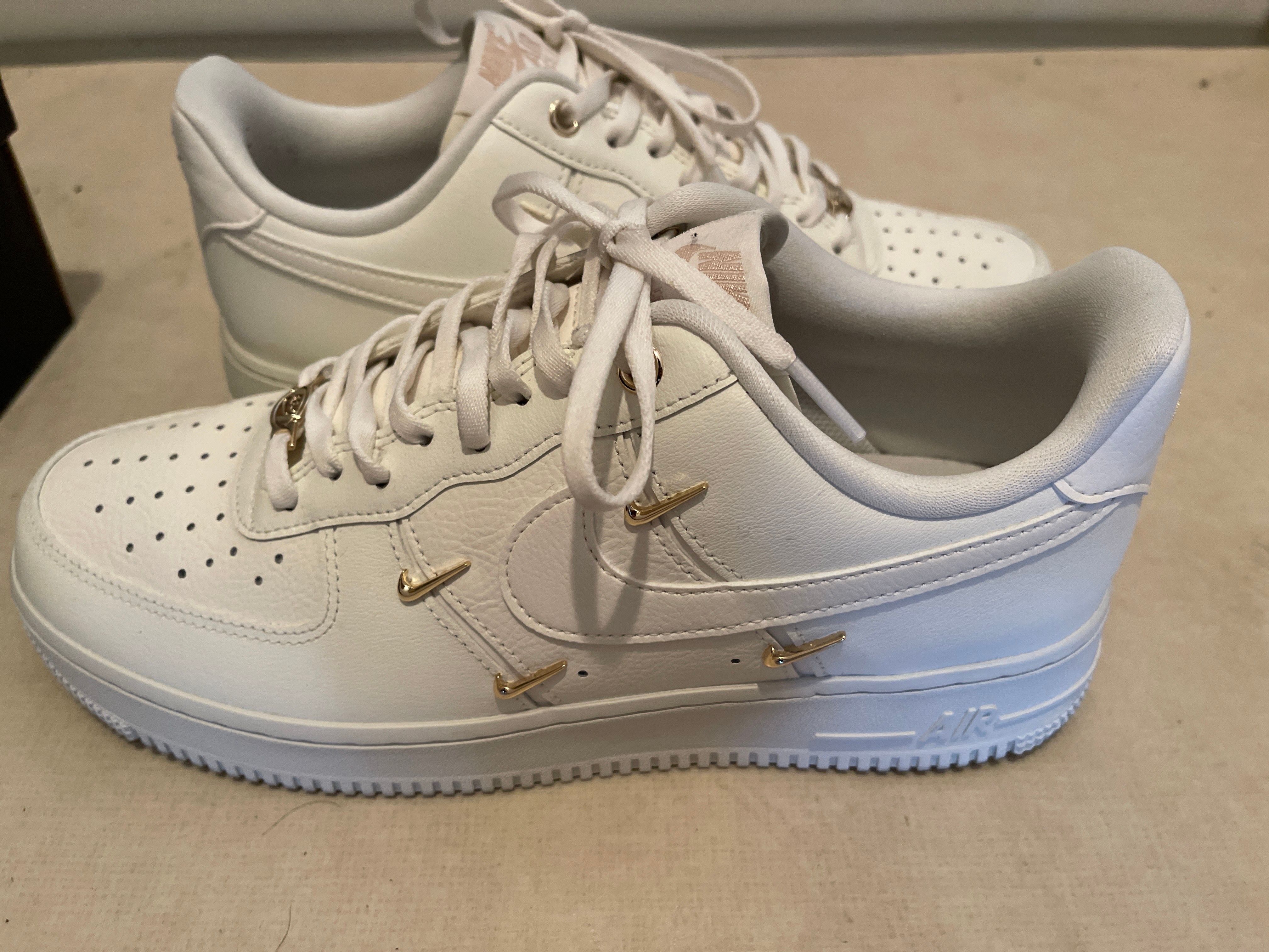 Nike Women's Air Force 1 '07 LX "Sail/Metallic Gold"