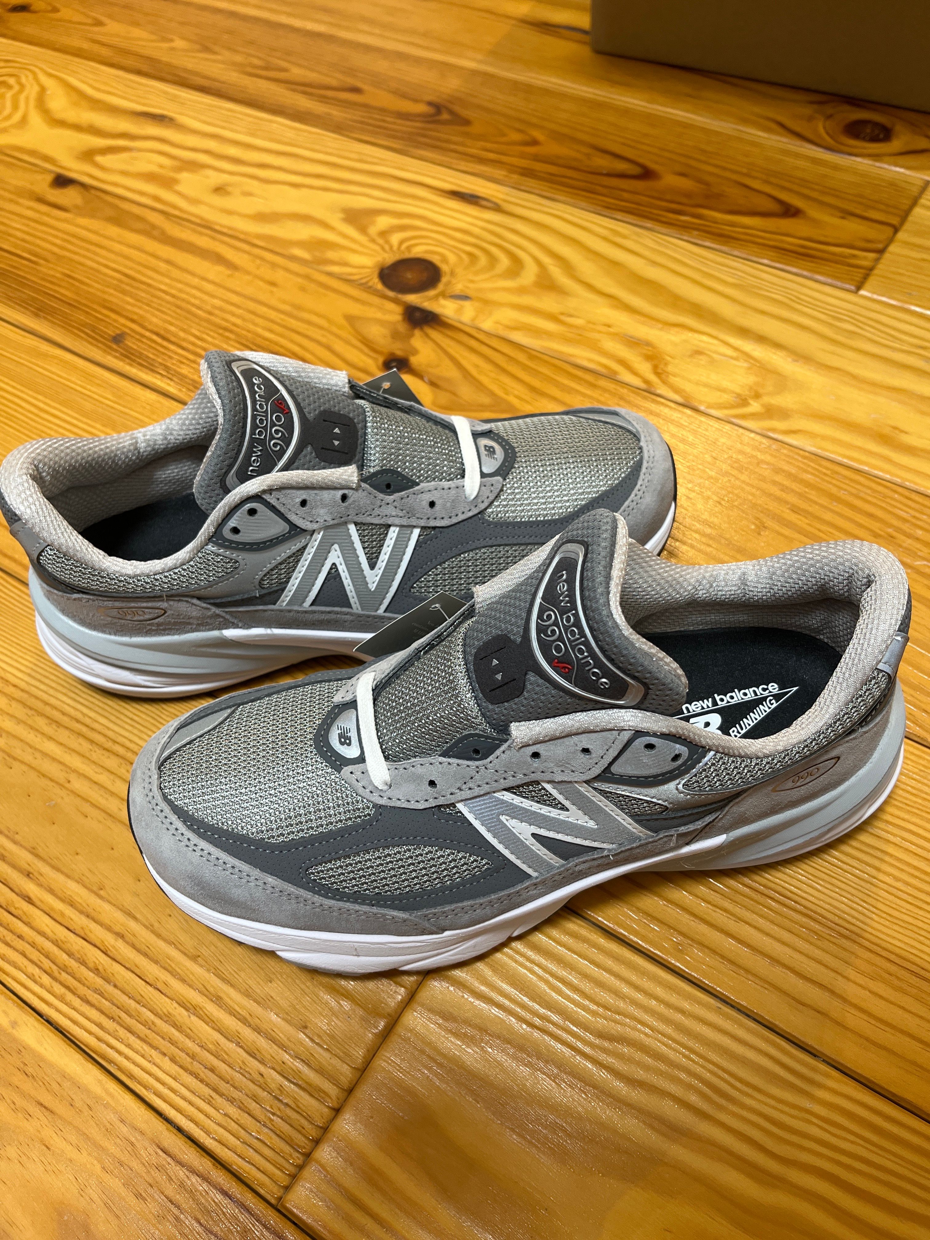 New Balance 990V6 "Gray" (Heel Logo NB)