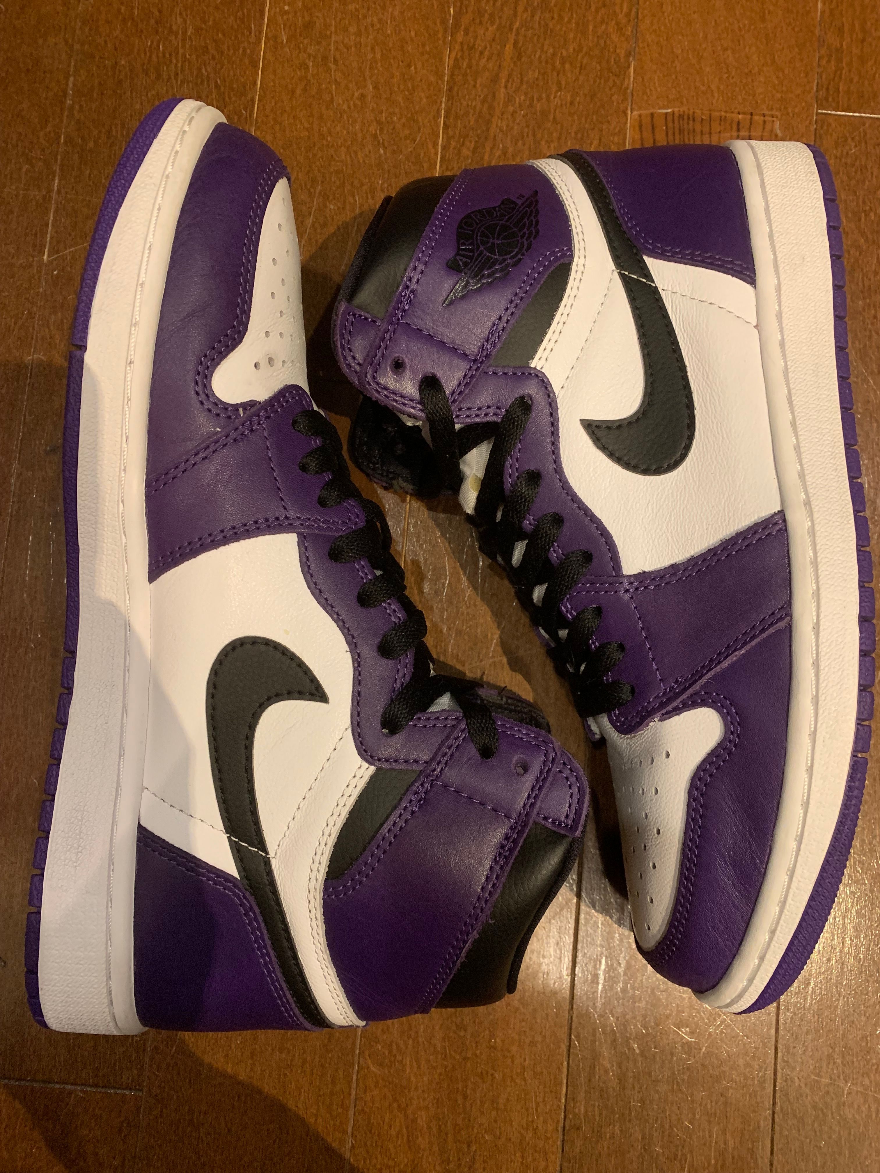Nike Air Jordan 1 Retro High OG "Court Purple White/Black" (2020)