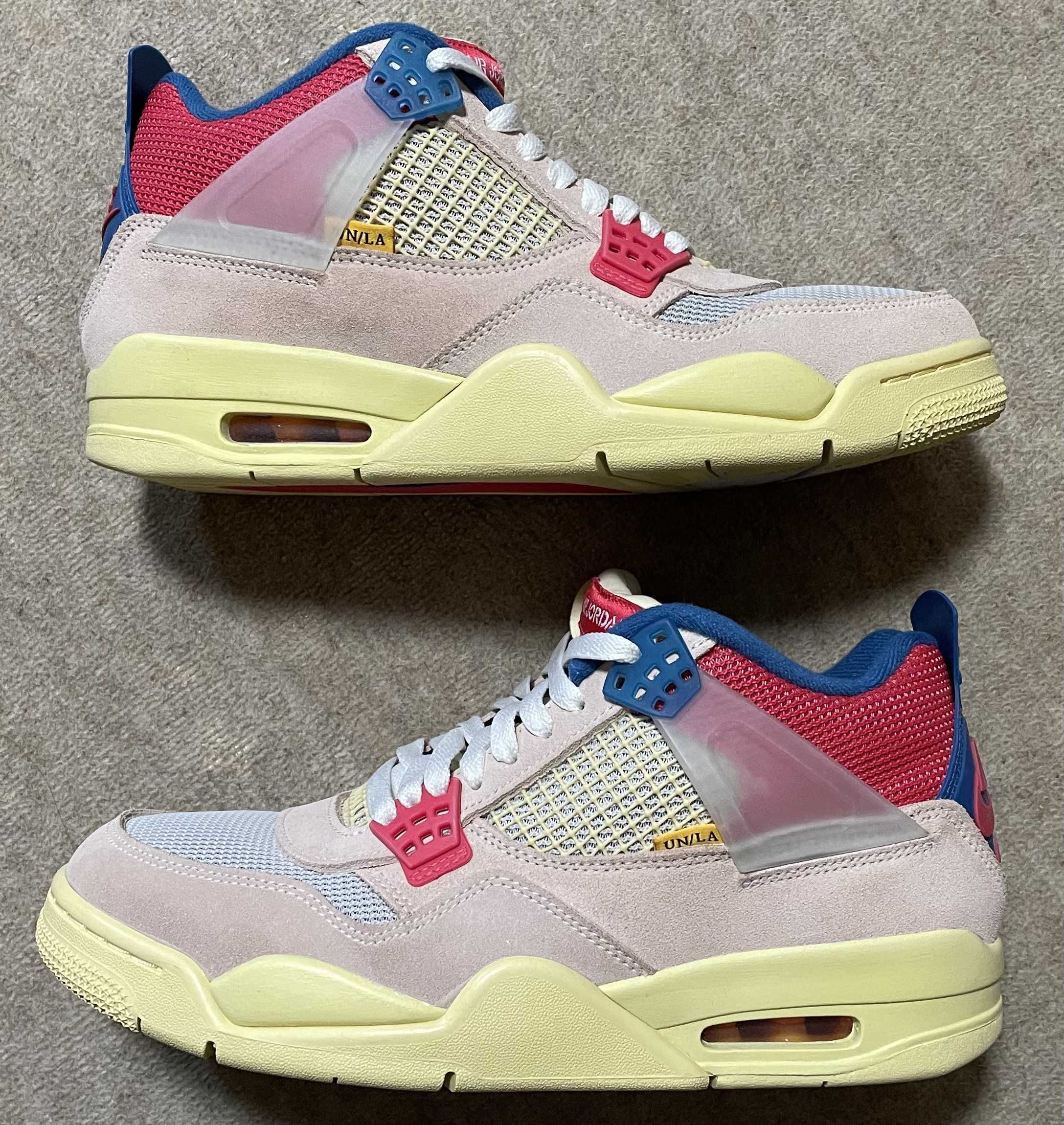UNION × Nike Air Jordan 4 SP "Guava Ice/Light Fusion Red"