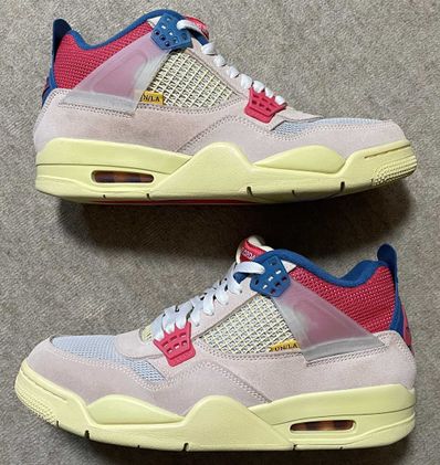 UNION × Nike Air Jordan 4 SP "Guava Ice/Light Fusion Red"