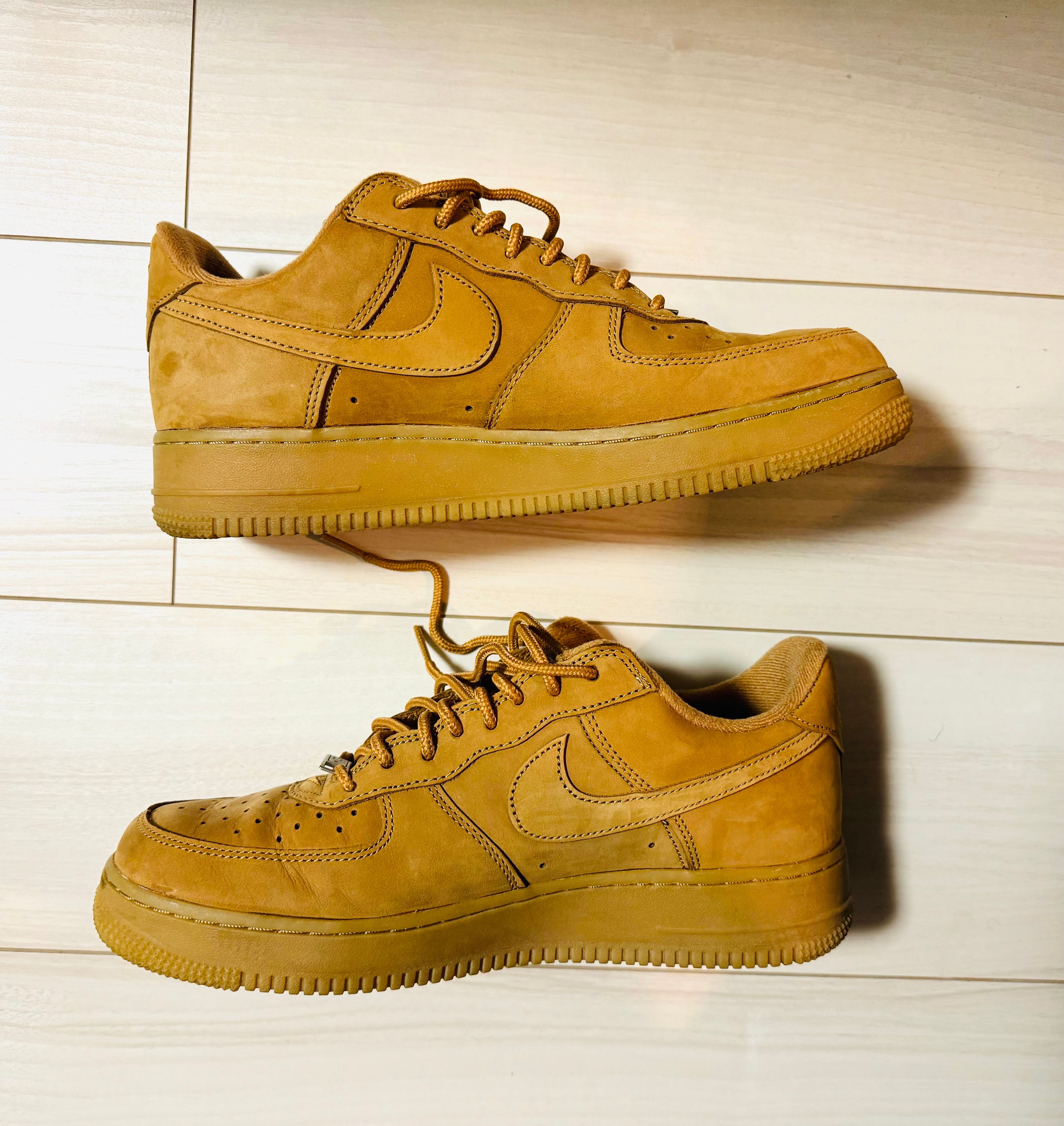 Supreme × Nike Air Force 1 Low "Flax/Wheat"