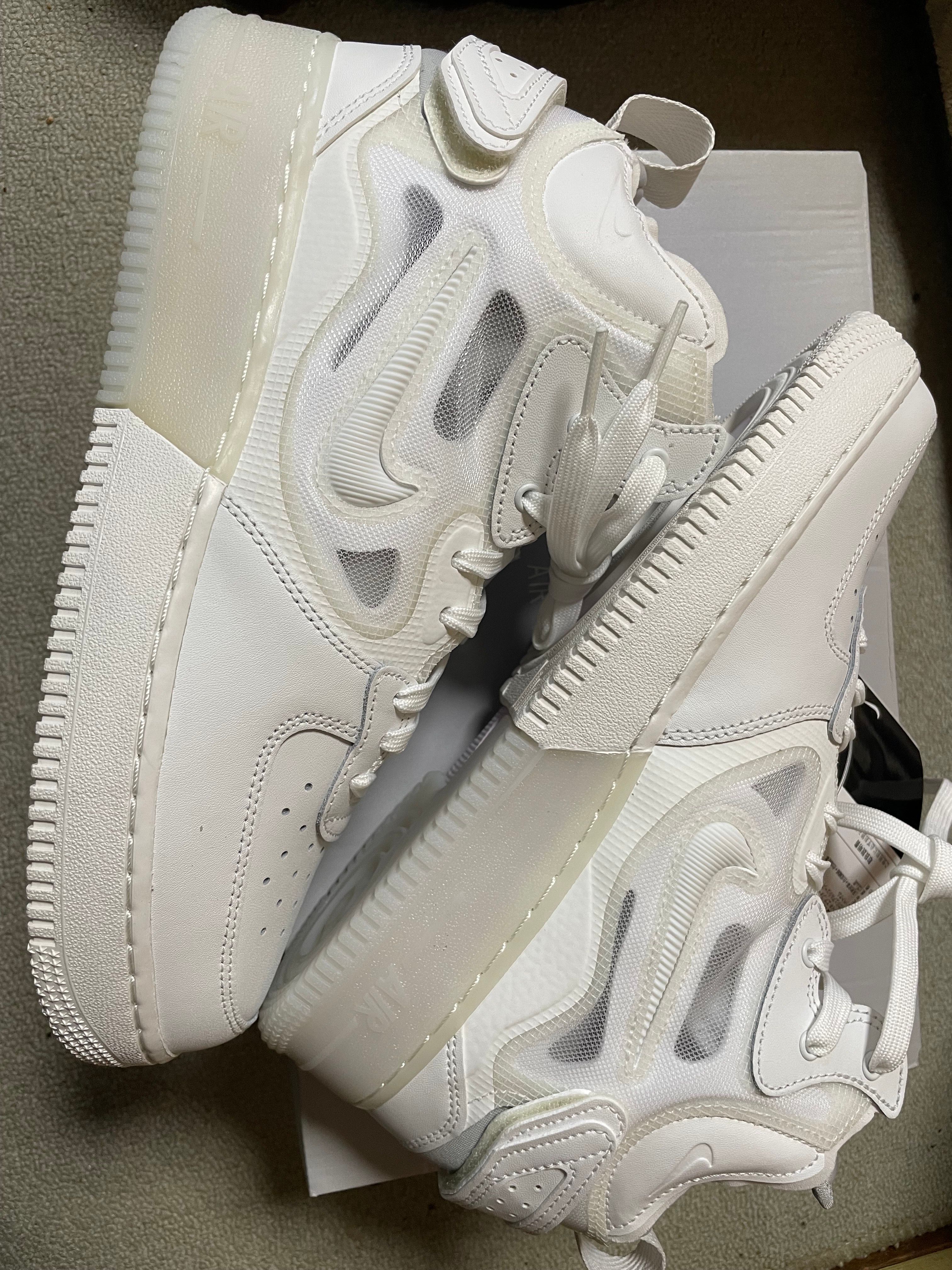 Nike Air Force 1 Mid React "Summit White" 