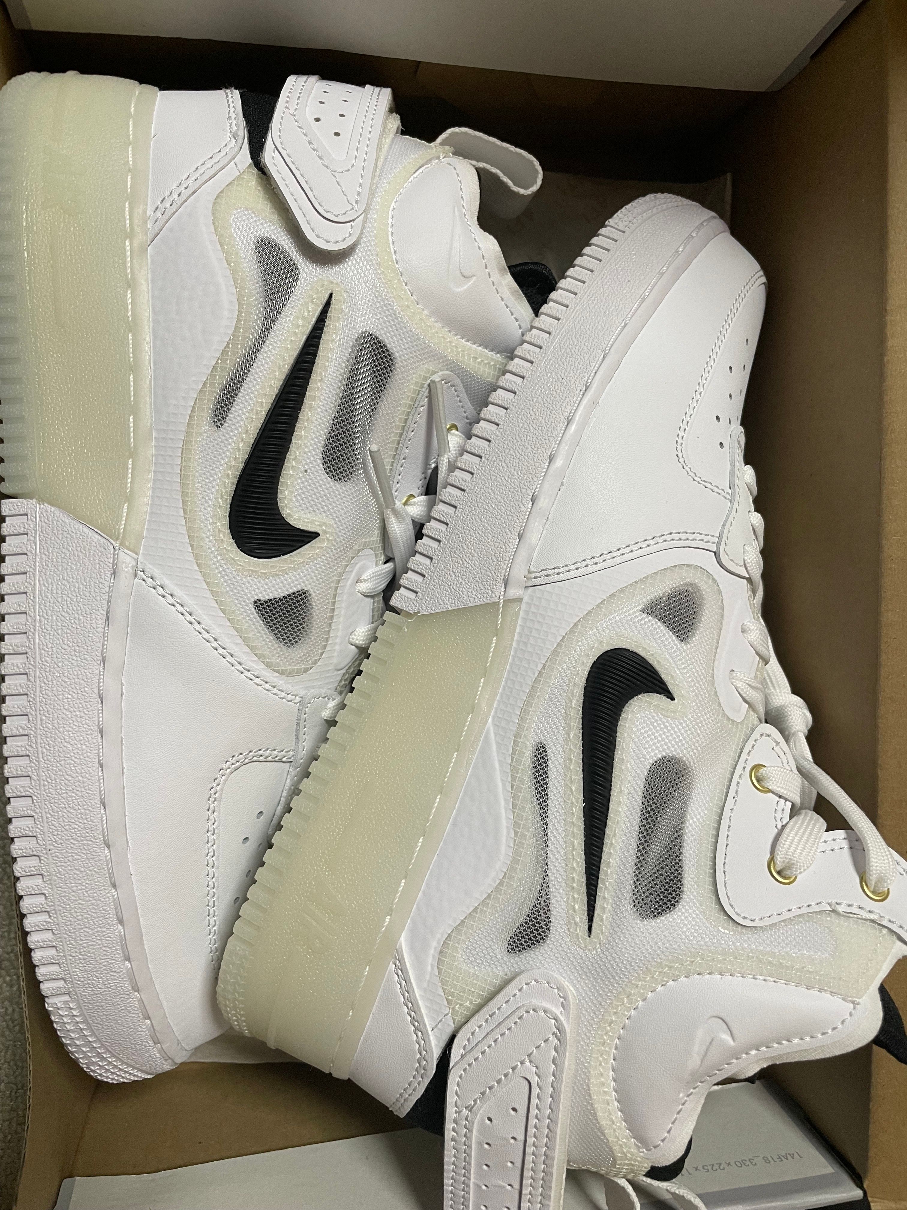 Nike Air Force 1 Mid React "White"