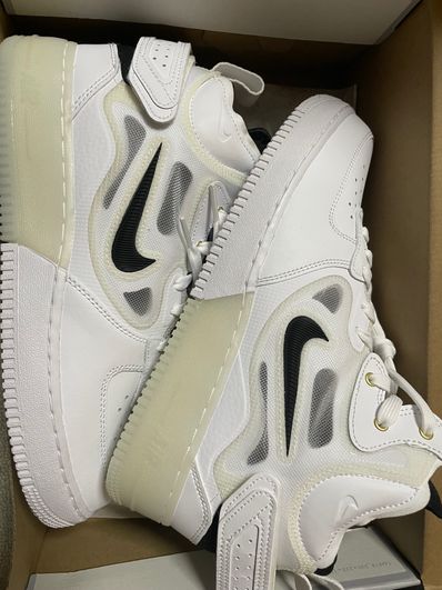 Nike Air Force 1 Mid React "White"