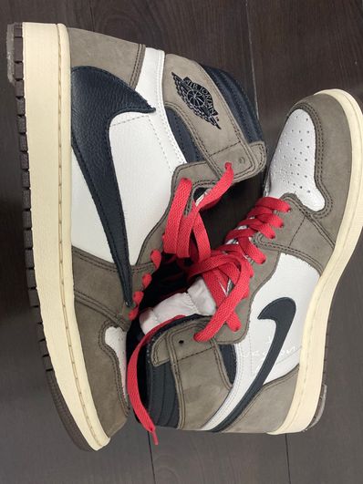 Travis Scott × Nike Air Jordan 1 Retro High OG TS SP "Sail/Dark Mocha"