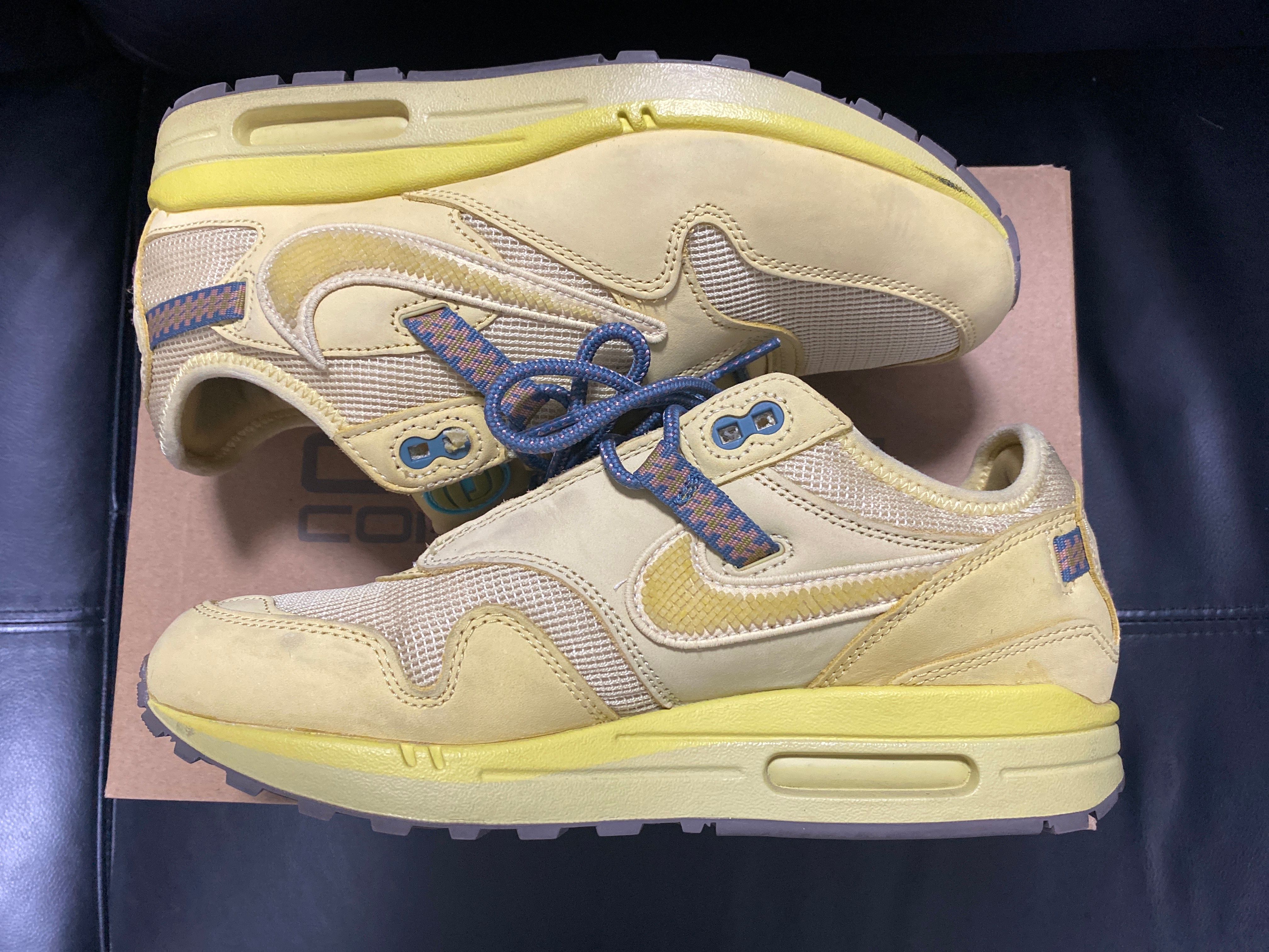 Travis Scott × Nike Air Max 1 "CACT.US Gold"