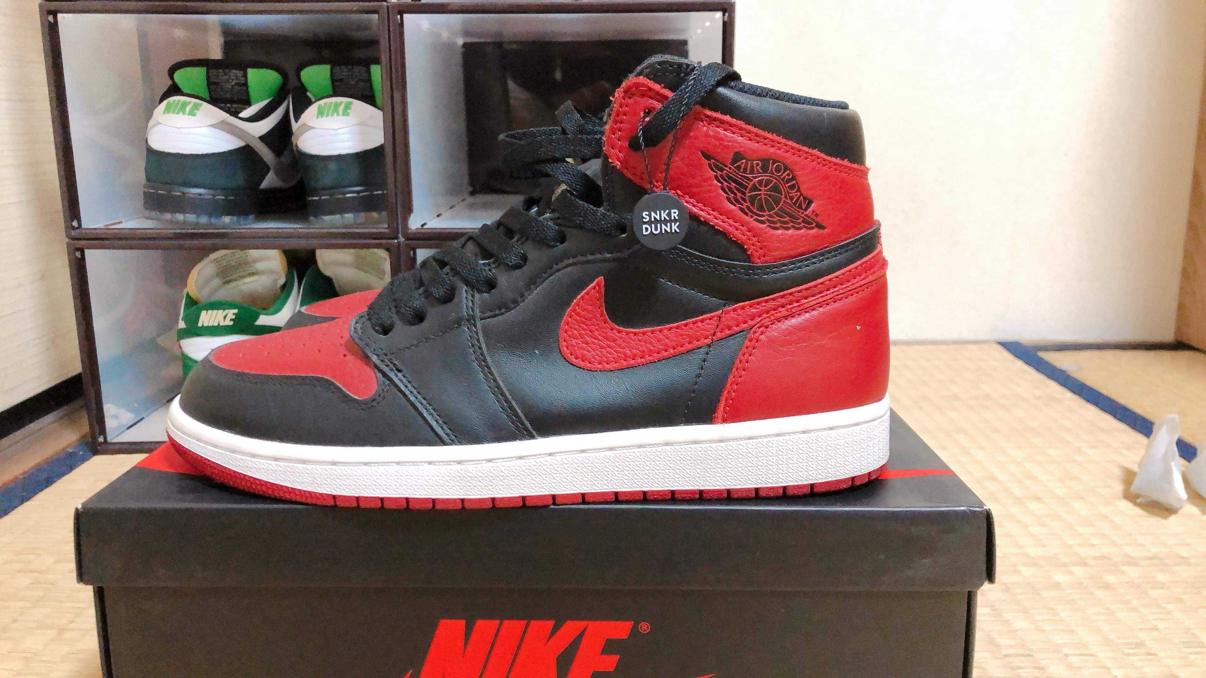 Nike Air Jordan 1 Retro High OG "Bred/Banned" (2016)