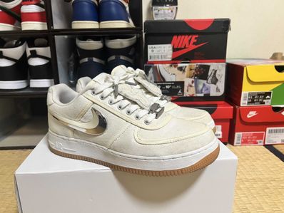 Travis Scott × Nike Air Force 1 Low "Sail"