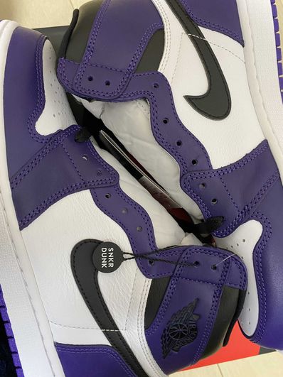 Nike Air Jordan 1 Retro High OG "Court Purple White/Black" (2020)