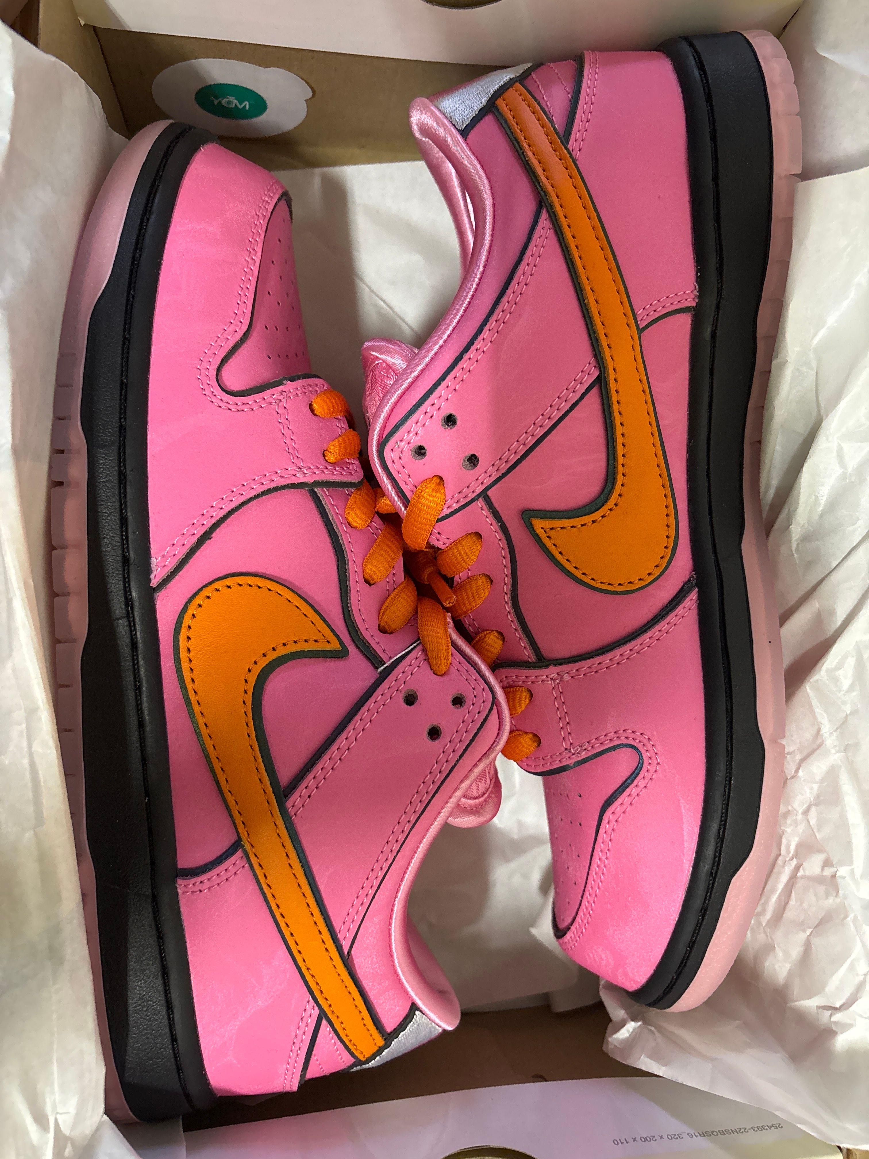 The Powerpuff Girls × Nike SB Dunk Low Pro QS "Blossom"