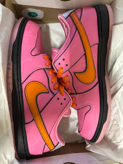 The Powerpuff Girls × Nike SB Dunk Low Pro QS "Blossom"