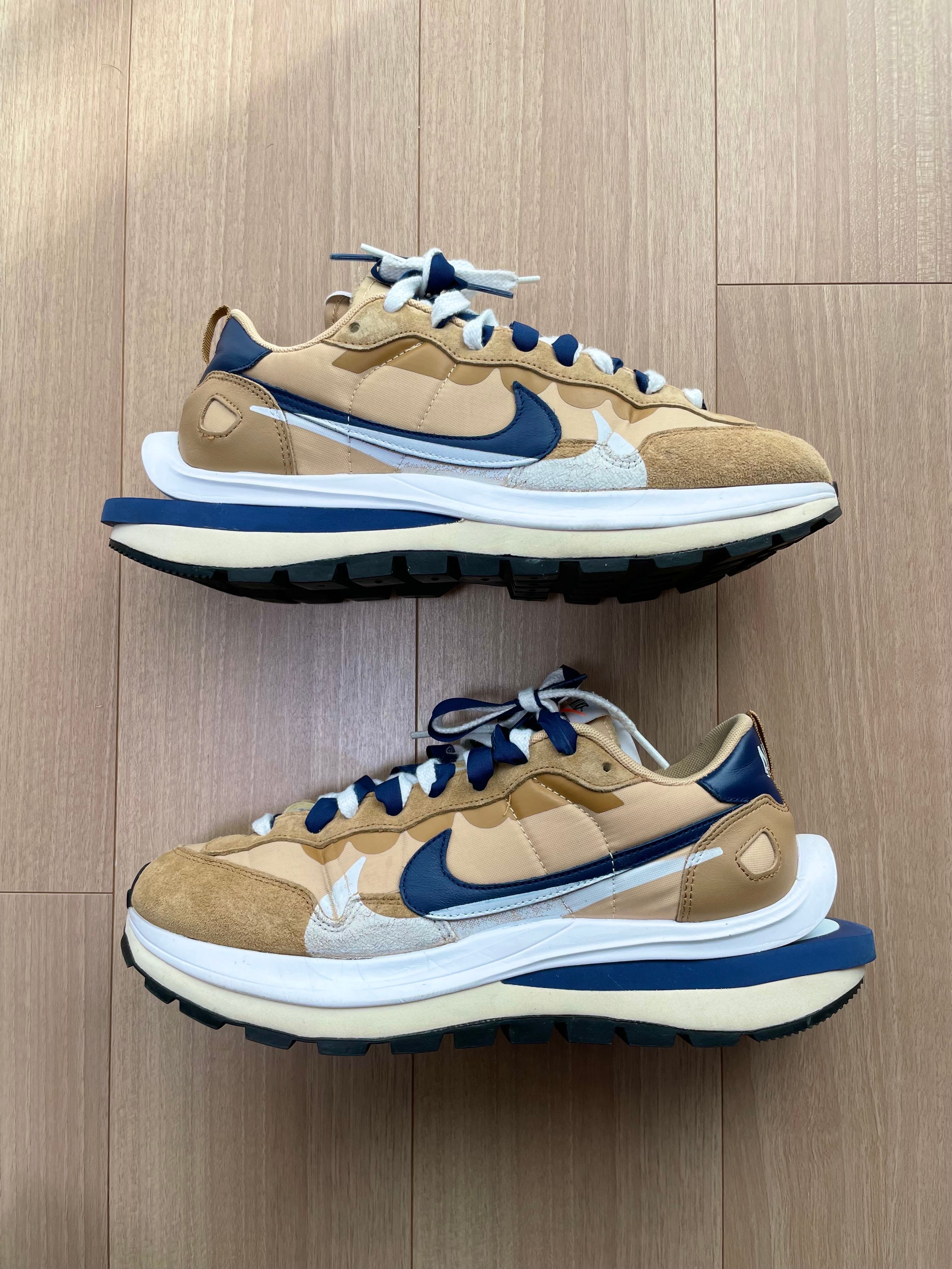 Sacai × Nike Vapor Waffle "Sesame And Blue Void"