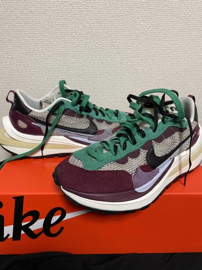 sacai × Nike Vapor Waffle "String/Red/Green"