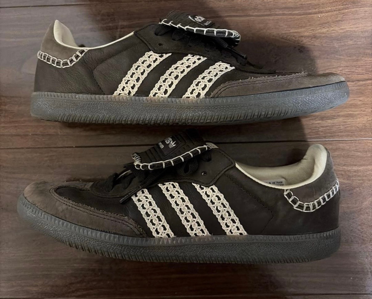 Wales Bonner × adidas Samba "Core Black"