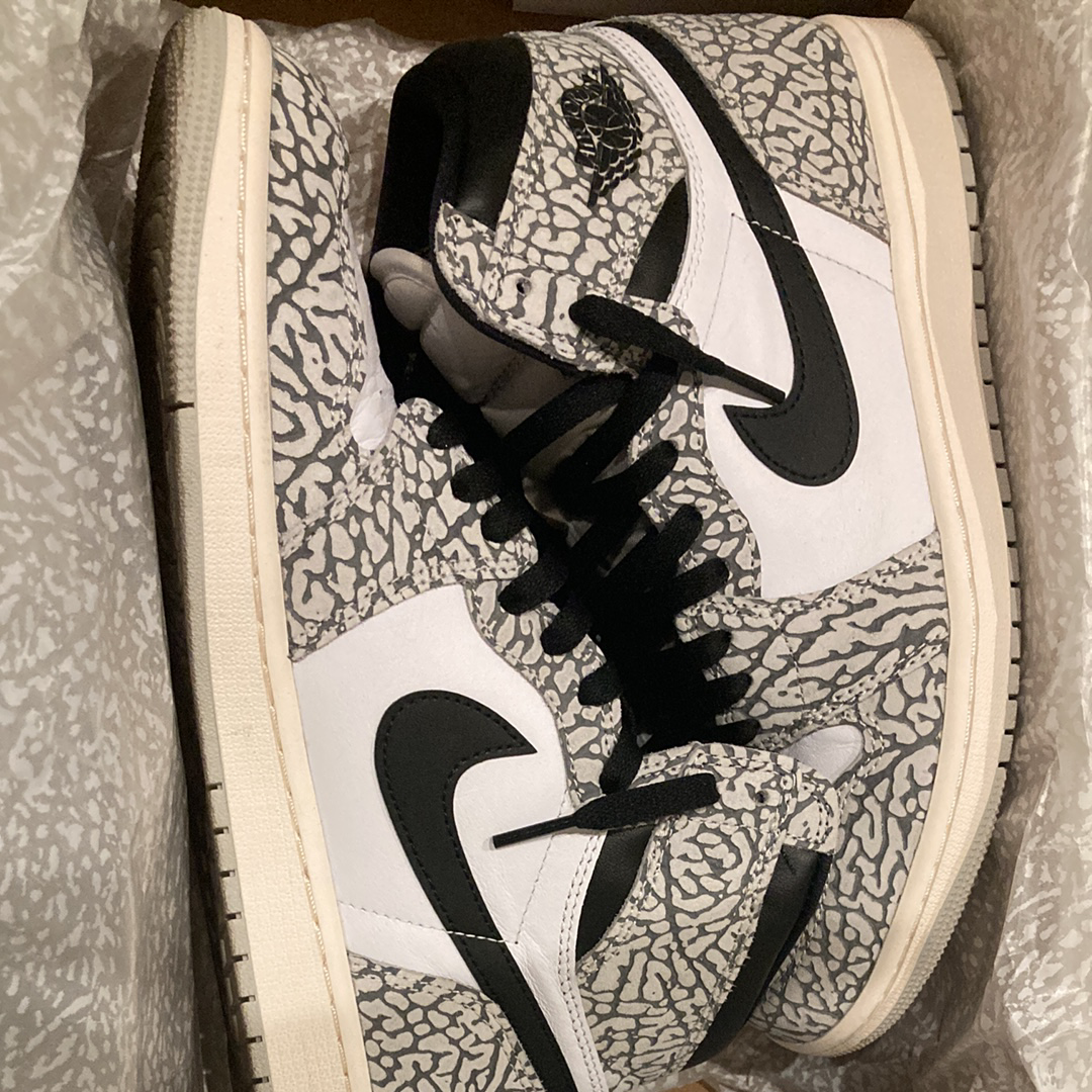 Nike Air Jordan 1 High OG "White Cement/Safari"