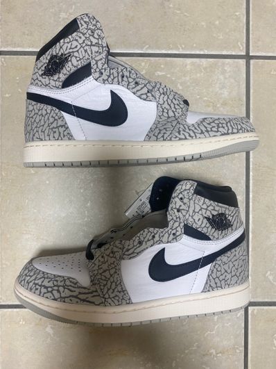 Nike Air Jordan 1 High OG "White Cement/Safari"
