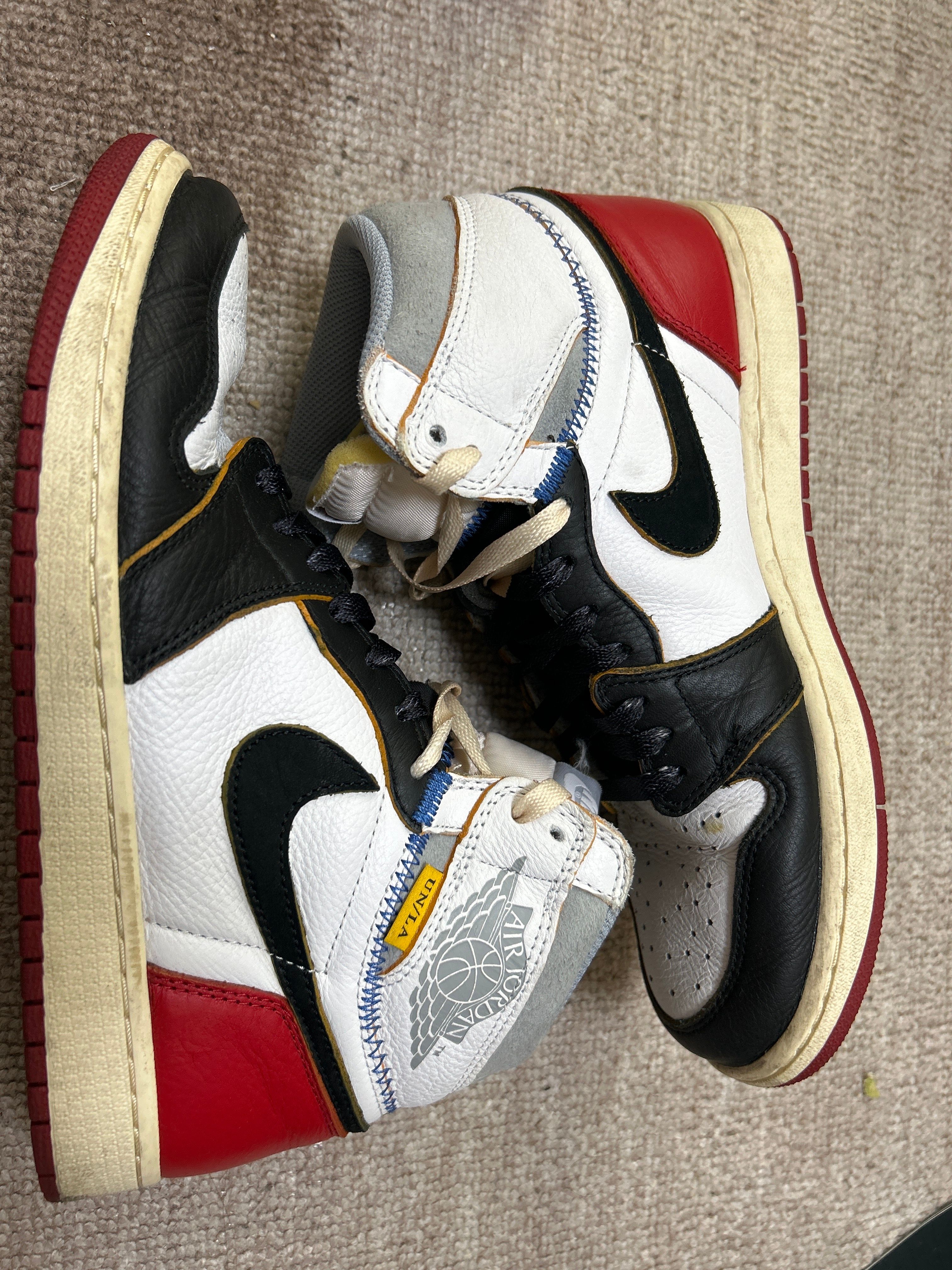 UNION × Nike Air Jordan 1 Retro High OG NRG "Varsity Red/Wolf Grey"