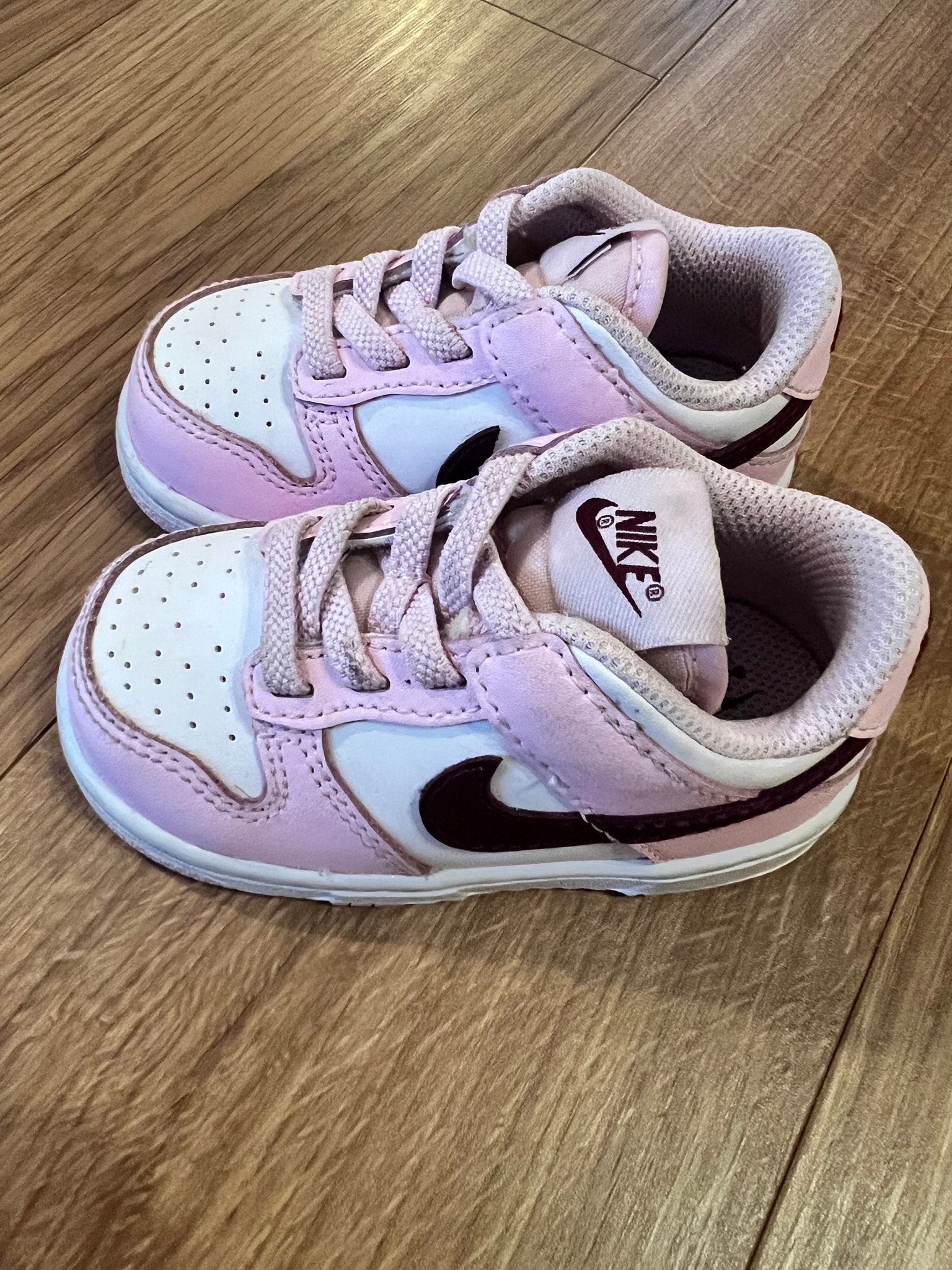 Nike TD Dunk Low "Tulip Pink"