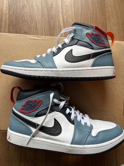 FACETASM × Nike Air Jordan 1 Mid "White/Navy"