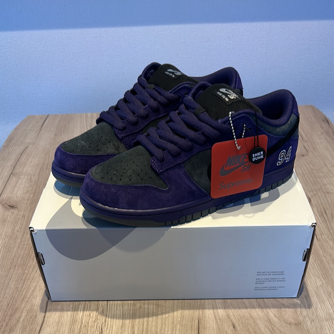 Supreme × Nike SB Dunk Low "Ink" (Europe and the UK Exclusive) (25FW Week2)