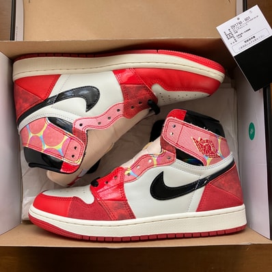 Spider-Man × Nike Air Jordan 1 Retro High OG SP "Spider-Man: Across the Spider-Verse/University Red"