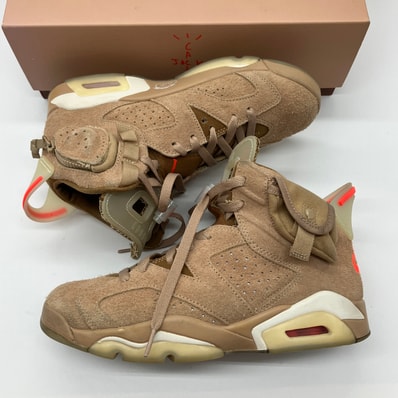 Travis Scott × Nike Air Jordan 6 "British Khaki"