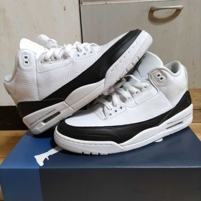 Fragment × Nike Air Jordan 3 "White/Black"