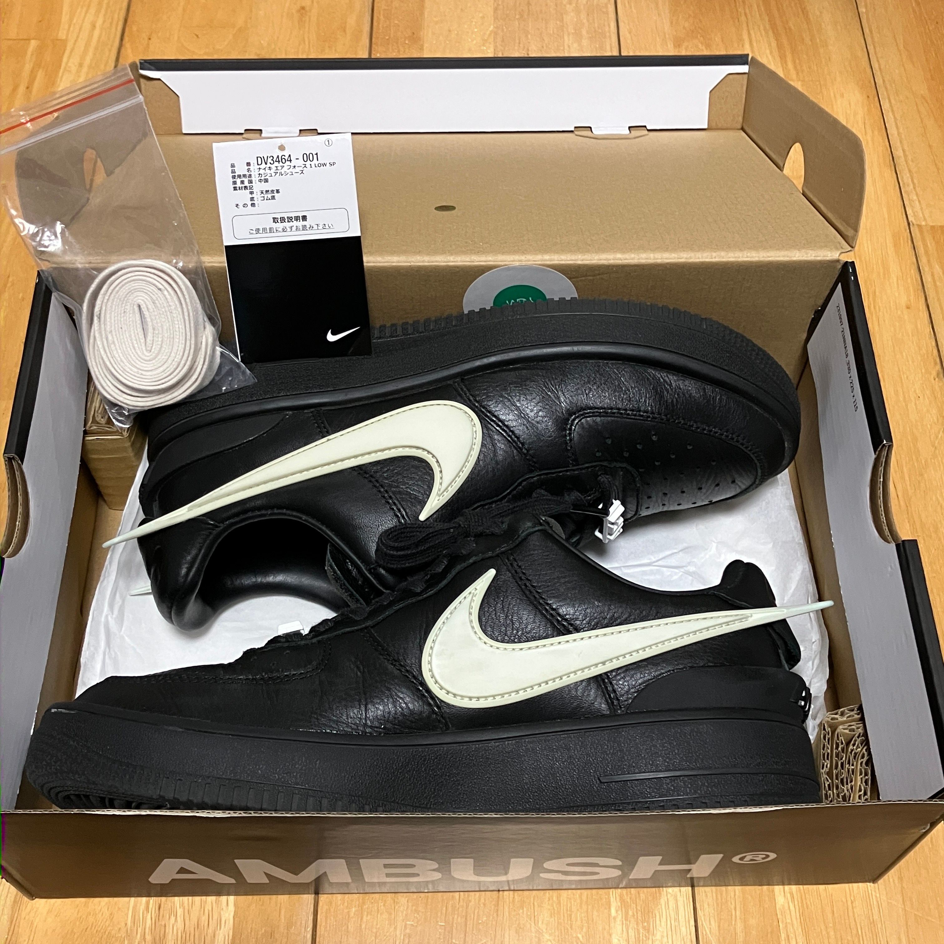 AMBUSH × Nike Air Force 1 Low "Black"