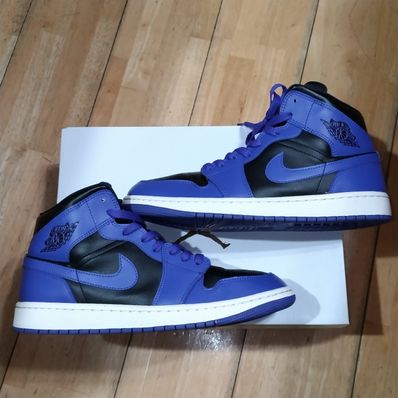 Nike Women's Air Jordan 1 Mid "Purple and Black"