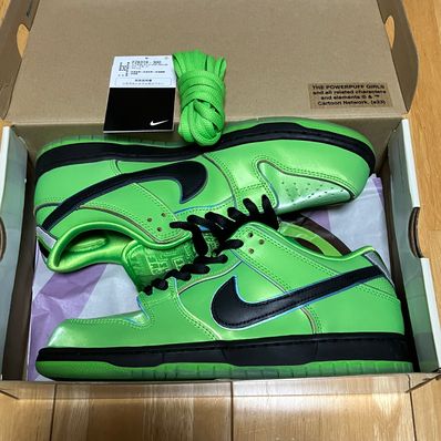 The Powerpuff Girls × Nike SB Dunk Low Pro QS "Buttercup"