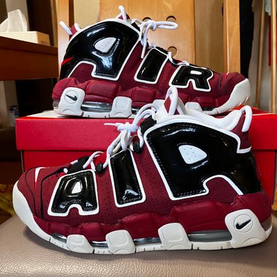 Nike Air More Uptempo ’96 "Black and Varsity Red" (2021)