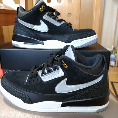 Nike Air Jordan 3 Retro Tinker "Black/Cement Grey"