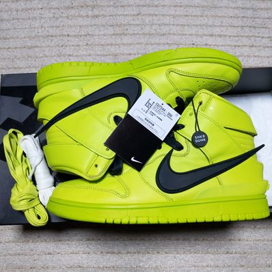 AMBUSH × NIKE DUNK HIGH "FLASH LIME"