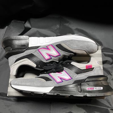 KITH × UNITED ARROWS & SONS × New Balance 997S Fusion "Grey/Pink"