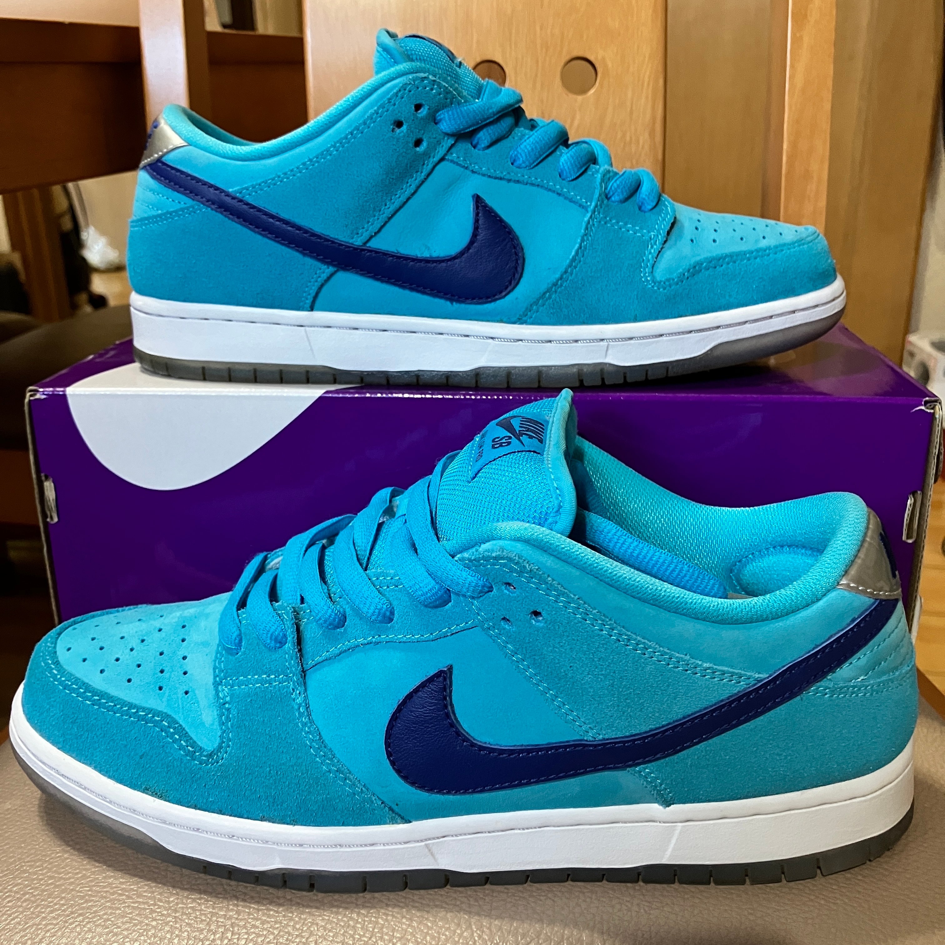 Nike SB Dunk Low Pro "Blue Fury/Deep Royal Blue"