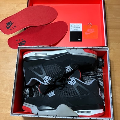 Nike Air Jordan 4 Retro "Bred" (2019)