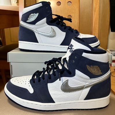 Nike Air Jordan 1 High OG CO.JP "White/Midnight Navy" (2020)(ブリーフケースなし)