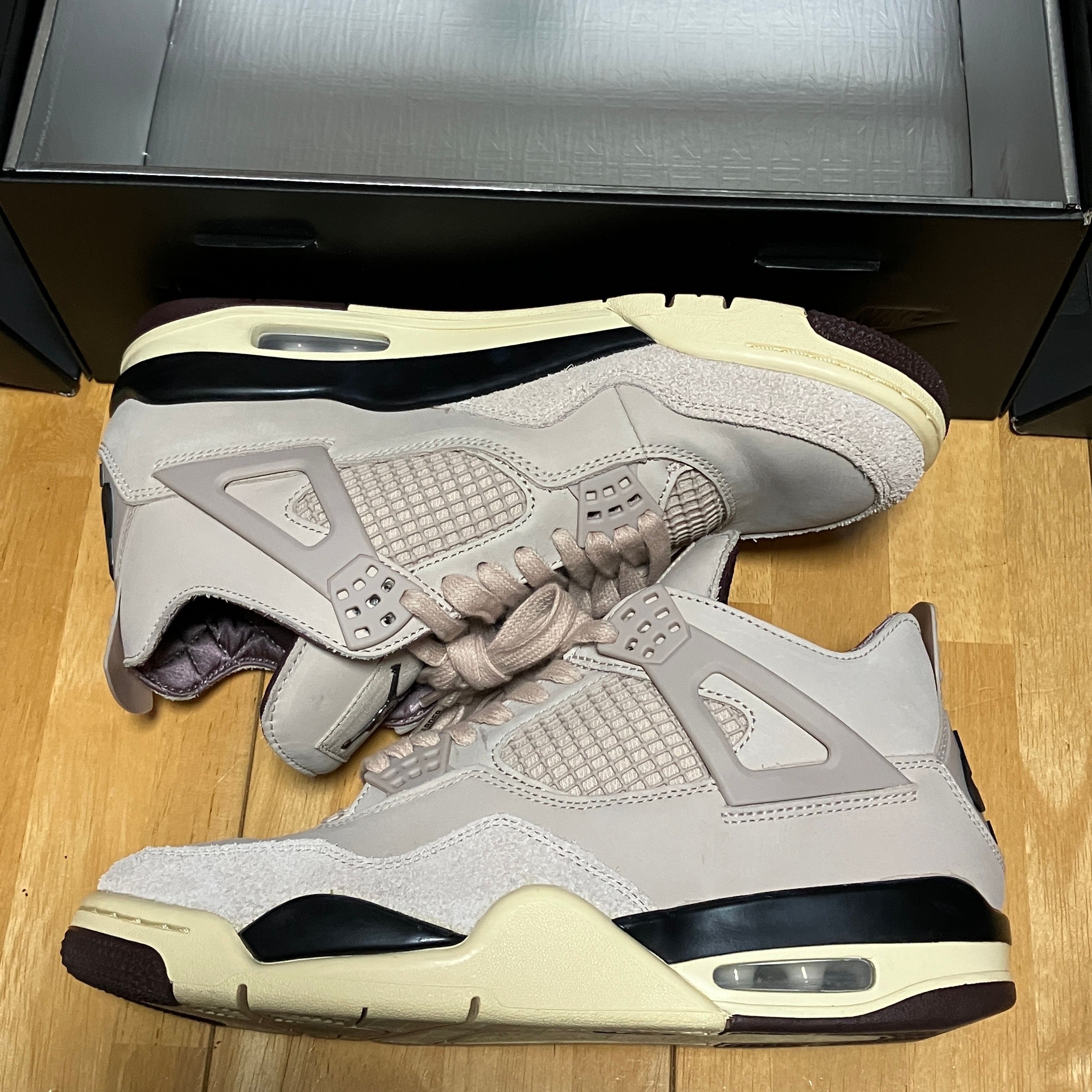 A Ma Maniere × Nike Women's Air Jordan 4 Retro OG SP "Fossil Stone/WYWS"
