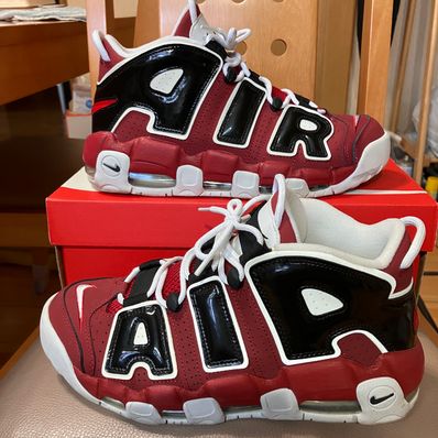 Nike Air More Uptempo ’96 "Black and Varsity Red" (2021)